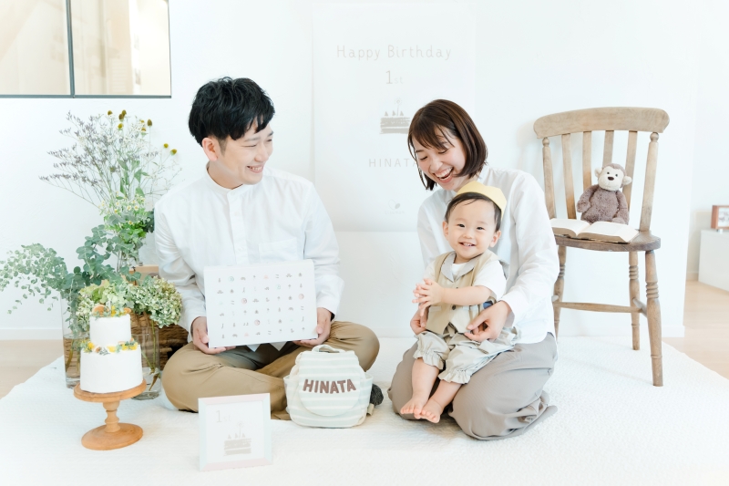 祖父母と孫の温かい時間