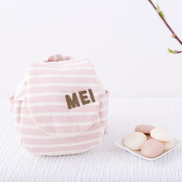 名入れベビーリュックと一升餅のセット