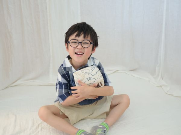 「リュックといっしょに大きくなったね」No.3 こんなに大きくなったんだ🌿